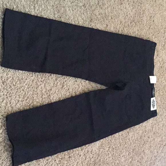 H&M wide, low waist black Jeans - Picture 2 of 2